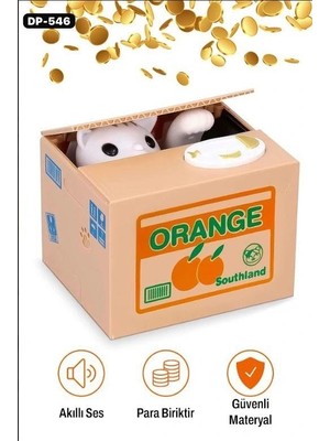 Eco Port Hırsız Kedi Kumbara