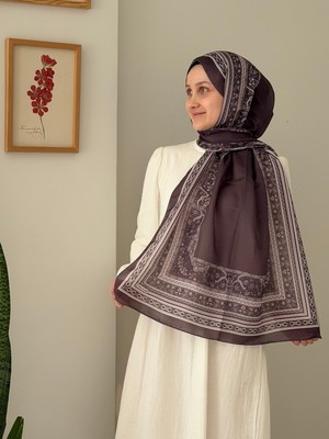 Moda Etnik Desen Soft Şal