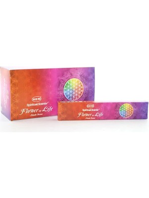 EkoAlışverişDünyam Hem Flower Of Life Masala Aromalı Çubuk Tütsü