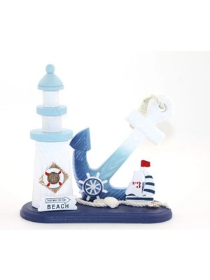 EkoAlışverişDünyam Ahşap Marin Çapalı Deniz Feneri