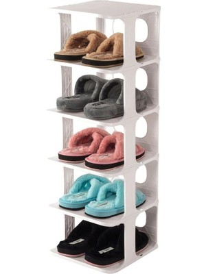 EkoAlışverişDünyam 5 Katlı Pratik Ayakkabılık - Ayakkabı Rafı