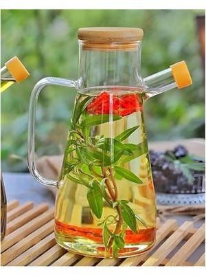 EkoAlışverişDünyam Borosilikat Cam 900 Ml. Yağdanlık