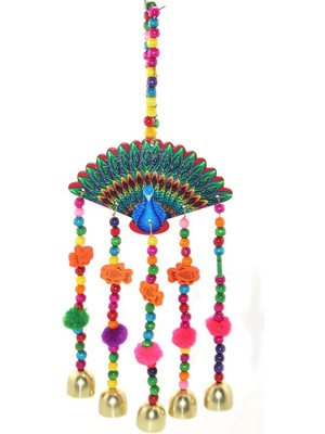 EkoAlışverişDünyam Tavuskuşu Rüzgar Çanı Model 2