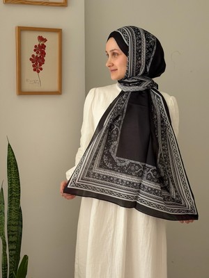 Moda Etnik Desen Soft Şal