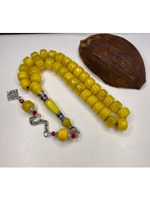 İskenderun Tesbih Nakkaş Imame Teker Kesim Osmanlı Torunu Çubuk Sıkma Kehribar Tesbih