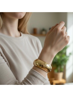 Luzzen Zayra Luxury Asimetrik Kelepçe