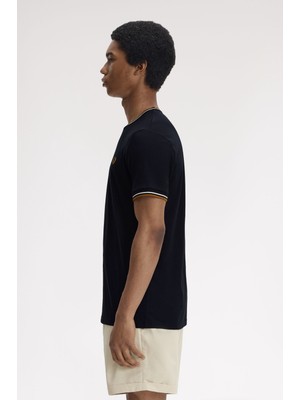Fred Perry M1588V-P69 Twin Tipped Erkek Tişört