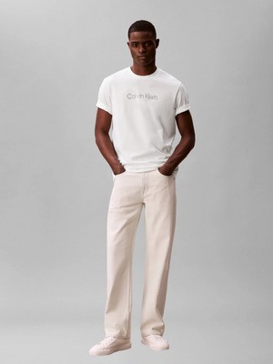 Calvin Klein LV04LF813GYAF 20S Eu Wholesale Sportswear Grap Erkek Tişört