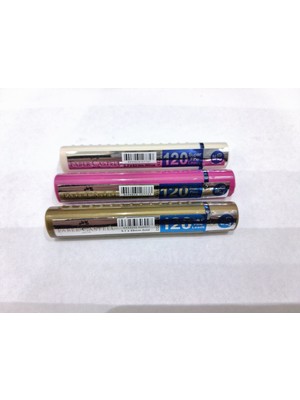 Faber Castell Grip Min 0,7 2b 60 mm 120'LI Tüp 3 Adet (Beyaz Pembe Gold)