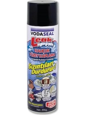 LTG Nova Leak Fix Kauçuk Izolasyon Spreyi 396 gr Siyah