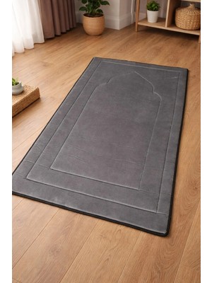 Lugmo Lüks Tay Tüyü Seccade - 8 mm Kalın Süngerli Ortopedik 70X120 cm Taşıma Çantalı