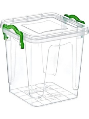 İsmiyle Al Kare Saklama Kutusu 1.8 Litre