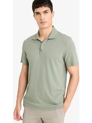 DeFacto Slim Fit Polo Yaka Kısa Kollu Polo Tişört M6609AZ26SP