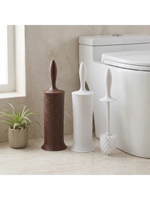 Livenda Hasır Desenli Tuvalet Fırçası