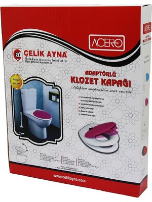Go İthalat Sepetopia -Acero Çocuk Adaptörlü Klozet Kapak (5534)
