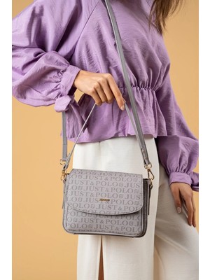 Just Polo  Kadın Iki Askılı 3 Bölmeli Omuz ve Çapraz Çantası Kombin 02185-MH
