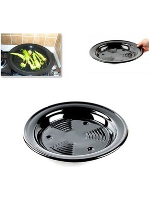 Go İthalat Sepetopia -Emaye Közleme Tavası (Kestanematik) (5534)