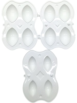 Go İthalat Sepetopia -Plastik 4lü Içli Köfte Yapma Kalıp Aparatı (5534)