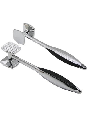 Go İthalat Sepetopia -Çelik  Çok Amaçlı  Tokmak Modeli   Metal  Dövecek  6gen Çift Taraflı= Düz - Piramit (5534)