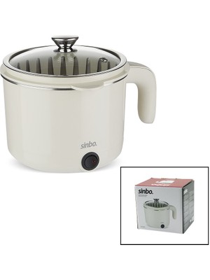 Go İthalat Sepetopia -Elektrikli Çok Fonksiyonlu Pişirici Paslanmaz Çelik Tencere 800ML SCO-5063 (5534)