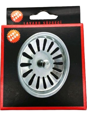 Go İthalat Sepetopia -Yeni Çöpmak Metal Lavabo Süzgeç (5534)