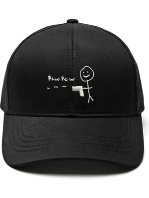 T-Funny Tfunny Pew Pew Işlemeli Şapka