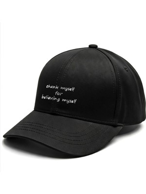 T-Funny Tfunny Thank Myself For Believing Myself Işlemeli Şapka