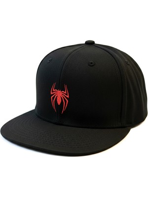 T-Funny Tfunny Spiderman Işlemeli Şapka