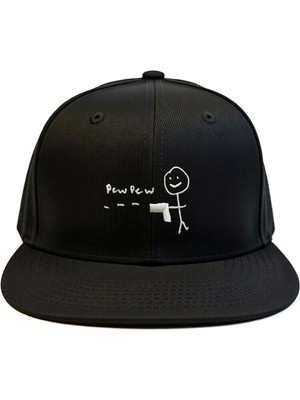 T-Funny Tfunny Pew Pew Işlemeli Şapka