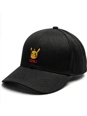 T-Funny Che Guevara Temalı Pikachu ( Chu ) Işlemeli Şapka