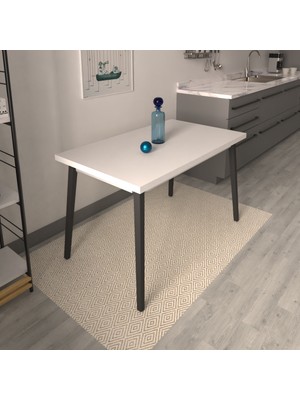 Vilinze Avanos Sabit Mdf Mutfak Masası - 70X120 cm