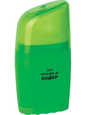 Serve Sharp Yeşil Kalemtraşlı Silgi Kaliteli Silgi ve Tekli Kalemtıraş 6 Farklı Renk Seçeneği