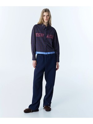 Twist Desen Mıx Wıde Leg Pantolon TS1260003108015