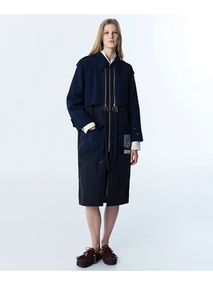 Twist Teknik Kumaş Mıx Pardösü TS1260011017015