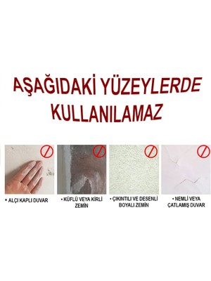 NW NessiWorld 60 Parça Çok Amaçlı Çift Taraflı Bant 1 cm x 4 cm