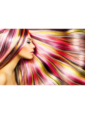 İsmiyle Al Hair Feather Saç Tüyü - Asorti