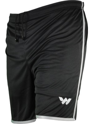 Walkway Erkek 20202 Siyah - Antrasit Şort, Dayanıklı ve Hızla Kuruyan Polyester Malzeme