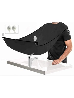 İsmiyle Al Pratik Sakal Kesme Örtüsü - Siyah