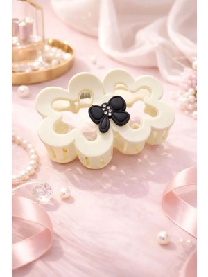 Nati Co Mat Mandal Toka | Taşlı Fiyonk Aksesuarlı (8 Cm)