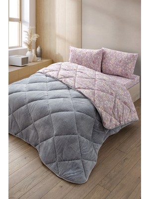 Formeya Battal Boy Lüx Wellsoft Yorgan Seti 215x235 cm Antibakteriyel Özellikli 2 Yastık Kılıflı