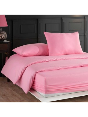 Formeya Çift Kişilik %100 Pamuk Lastikli Çarşaflı Nevresim Takımı 4 Renk