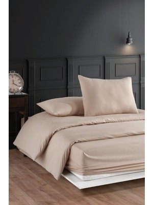 Formeya Çift Kişilik %100 Pamuk Lastikli Çarşaflı Nevresim Takımı 4 Renk