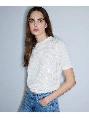 İpekyol Payetli triko IS1260050116030