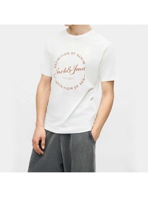 Jack & Jones Jack&jones Grayson Erkek Bej Tişört