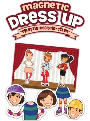NW NessiWorld MD174 Nessiworld, Magnetic Dress Up - Eşleştir・değiştir・eğlen / +3 Yaş