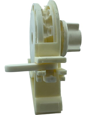 MorPerde Katlamalı Perde Krem Kare Milli Zincir Mekanizma Kısa