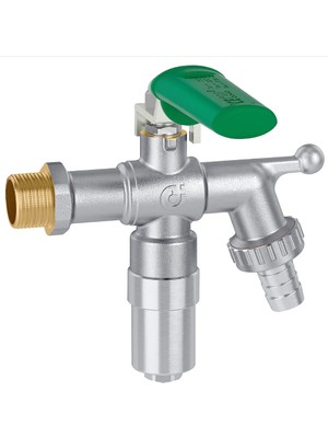 Caleffi 603450 - Icecal - Caleffı- Bahçe Musluğu, Küresel Tip, Donma Önleyici Emniyet Cihazı Ile. Açılma Sıcaklığı 3 *c