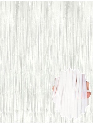 NW NessiWorld Soft Beyaz Renk Duvar ve Kapı Perdesi Ithal 100X200 cm