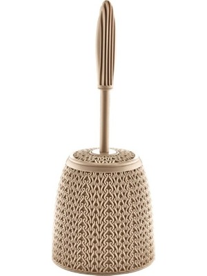 Hediye Bahçesi Örgü Desenli Tuvalet Fırçası