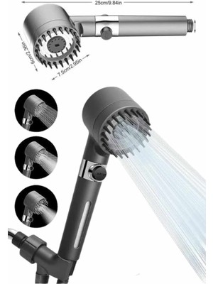 İsmiyle Al Masaj Etkili Duş Başlığı